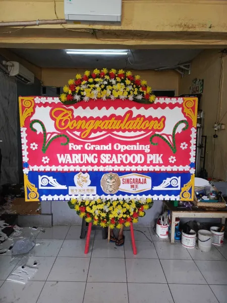 Papan Bunga Ucapan Selamat Mekarjaya Kiarapedes